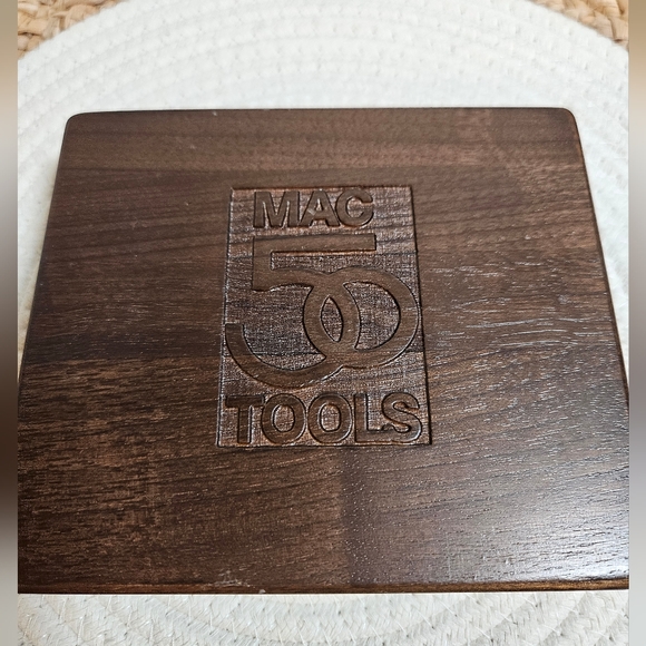 1988 Limited Edition MAC 50 Tools 24K Gold Plated 6pc Ratchet Socket Set - Picture 16 of 16